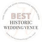 Best Historic Wedding Venue badge