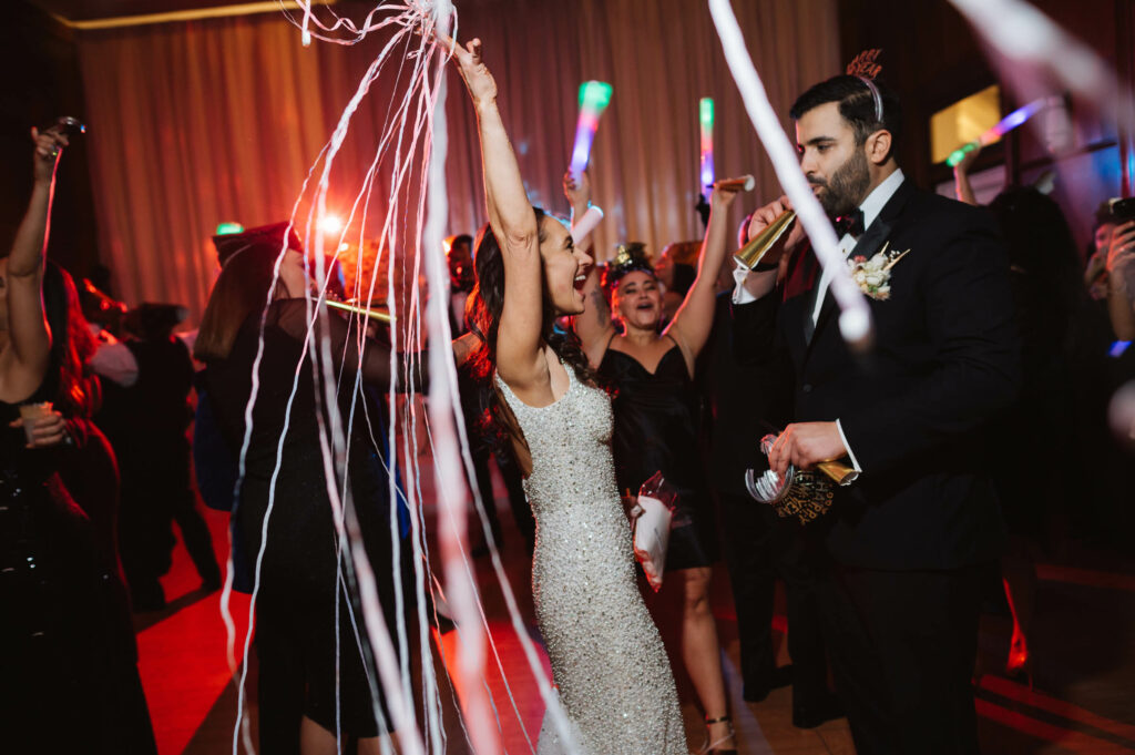 bride dancing at wedding